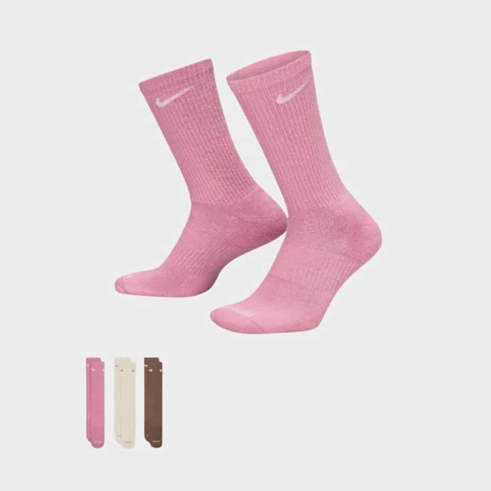 Nike Everyday Plus Cushioned Crew Antrenman Çorapları (3 Çift)