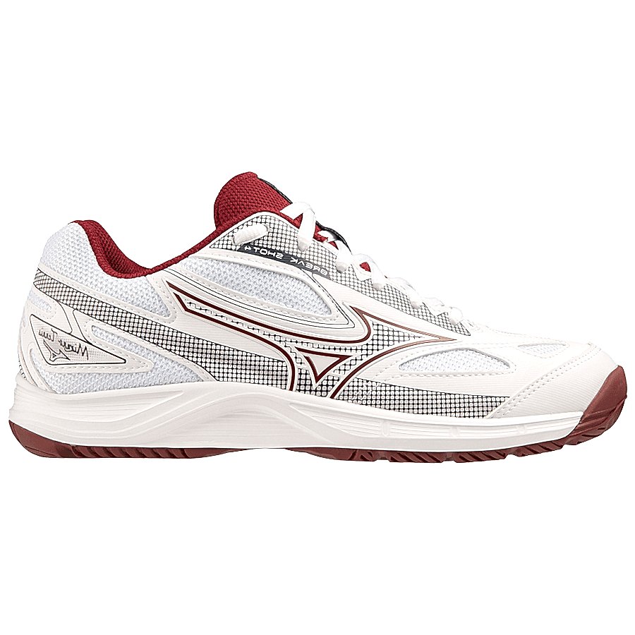 Mizuno Breakshot 4 Ac Kadın Tenis Ayakkabısı Beyazbordo