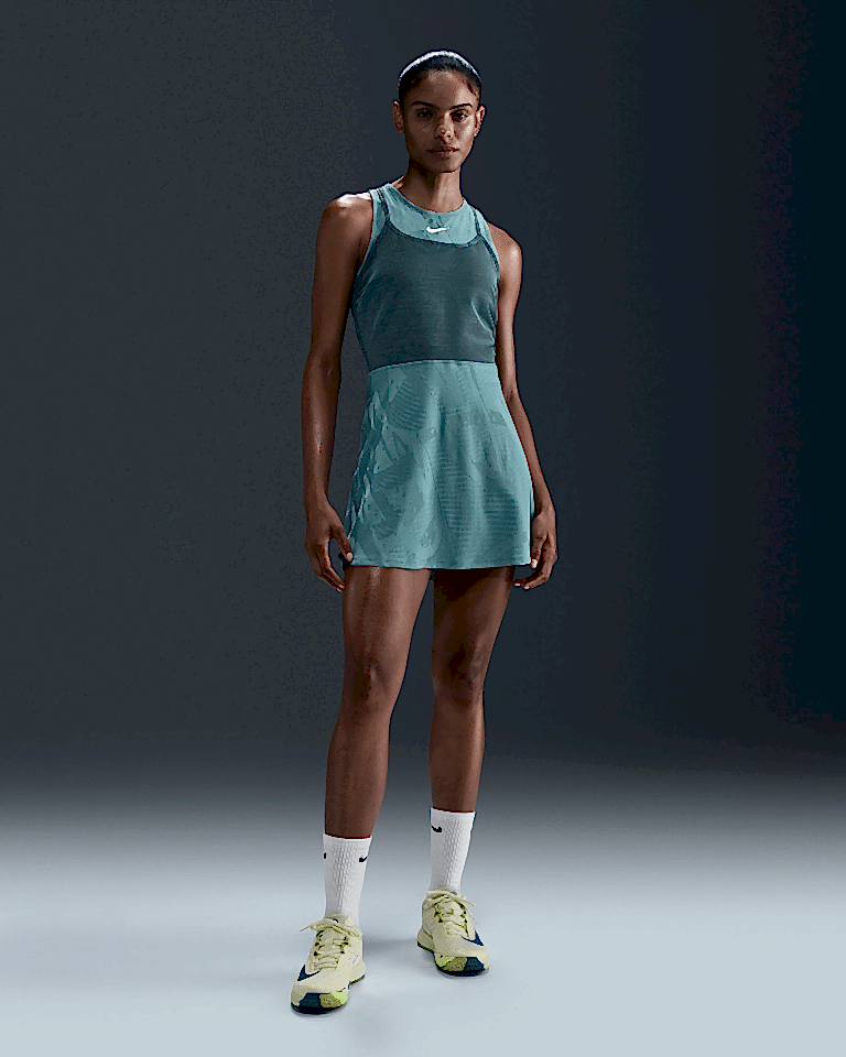 NikeCourt Slam Dri-FIT Kadın Tenis Elbisesi