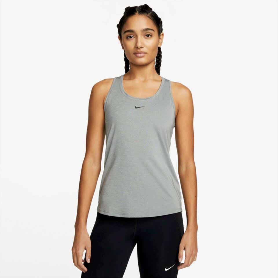 Nike One Dri-Fit Slim Kadın Gri Atlet