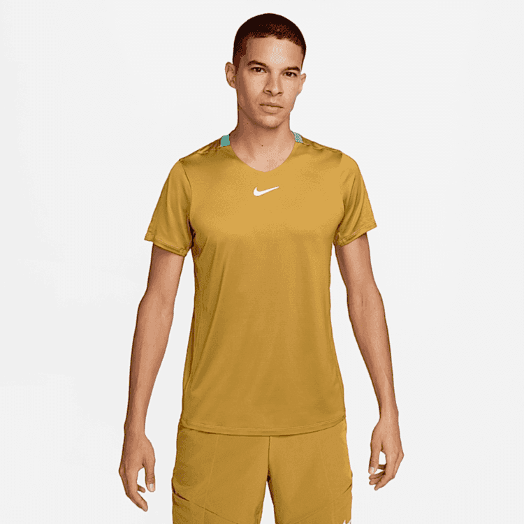 NikeCourt Dri-FIT Advantage Erkek Tenis Tişörtü