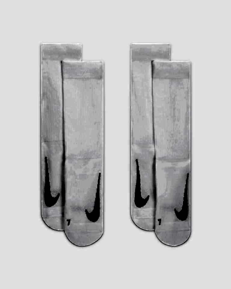 Nikecourt Multiplier Cushioned Crew Tenis Çorapları (2 Çift)