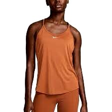 Nike Dri-Fit One Elastika Standart Kesimli Kadın Atleti