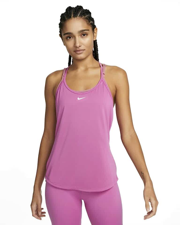 Nike Dri-Fit One Elastika Standart Kesimli Kadın Atleti