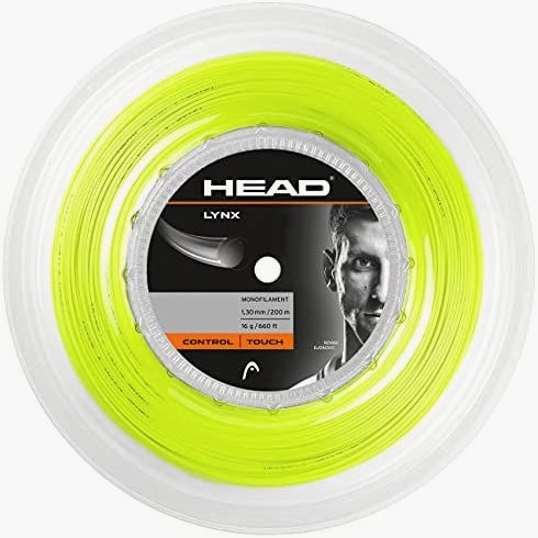 Head Lynx Yellow 200M Reel 1.20