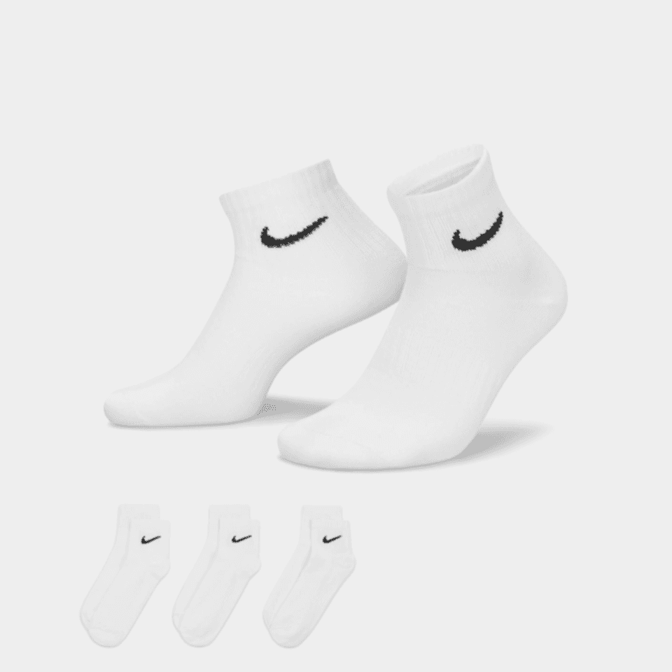 Nike Everyday Lightweightı Unisex Beyaz Çorap(3 Çift)