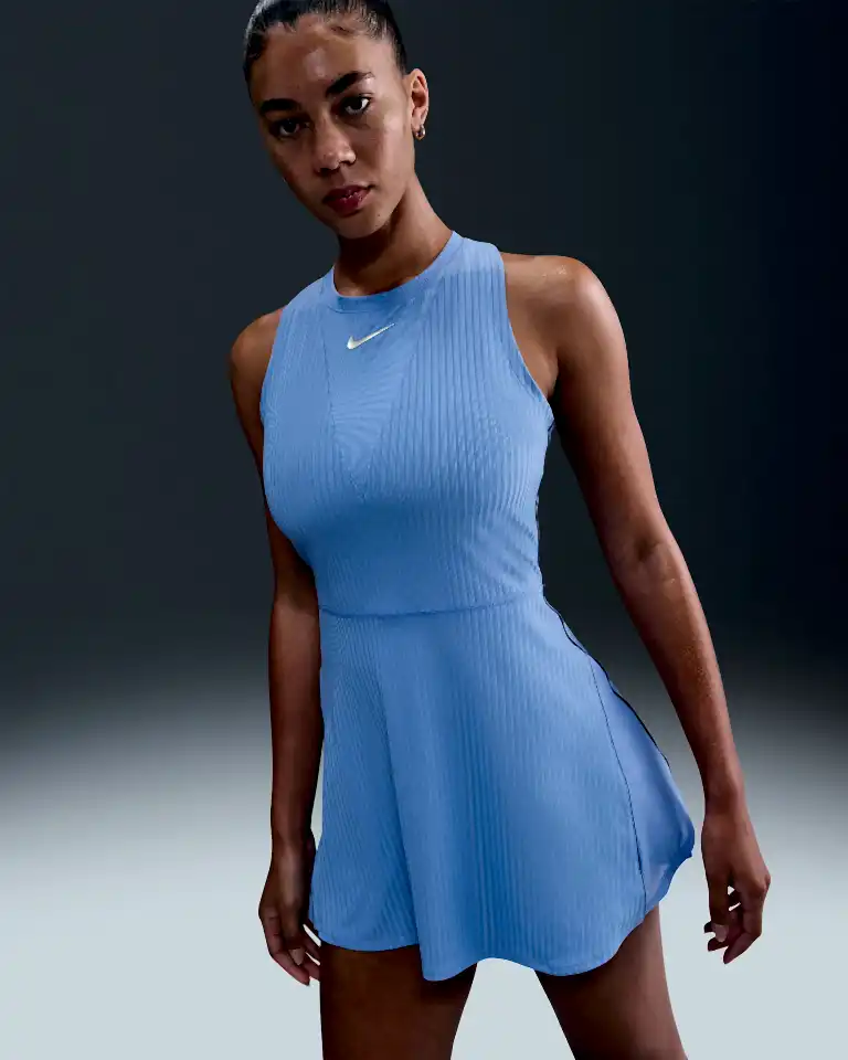 NikeCourt Slam Dri-FIT Kadın Tenis Elbisesi