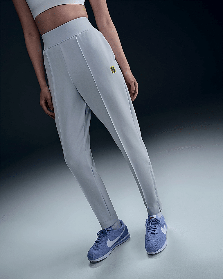 Nike W Nkct Df Heritage Knit Kadın Buz Mavi Tenis Eşofman Altı