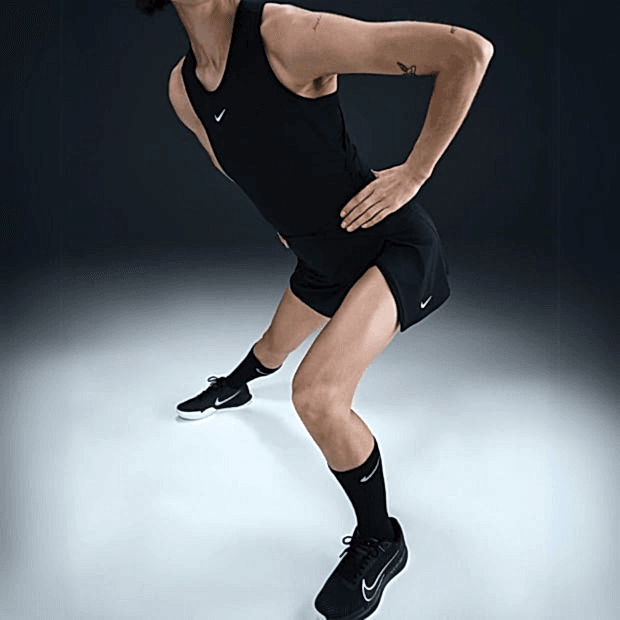 Nike Victory Dri-FIT Düz Tenis Eteği - Siyah