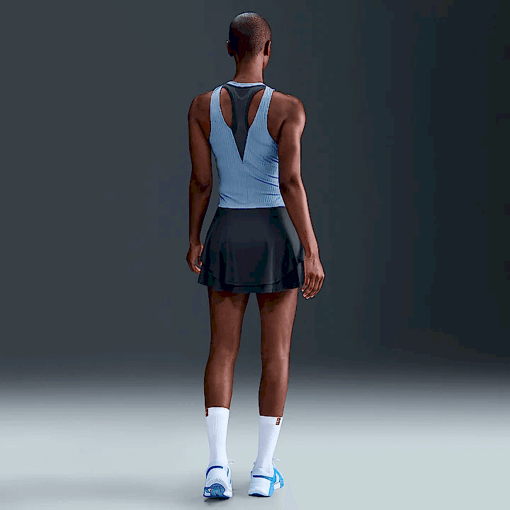 NikeCourt Slam Dri-FIT Yüksek Belli Kadın Tenis Eteği