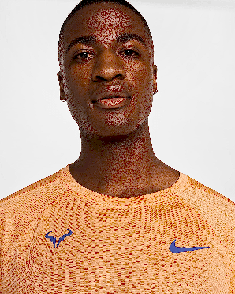 Rafa Challenger Nike Dri-FIT Kısa Kollu Erkek Tenis Üstü