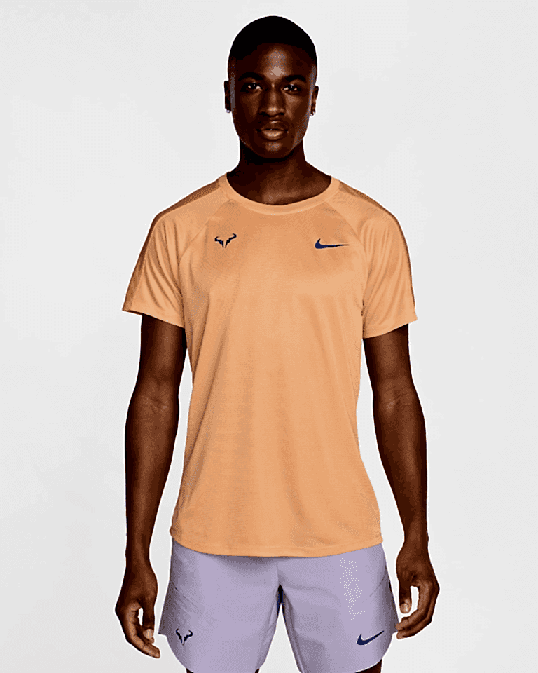 Rafa Challenger Nike Dri-FIT Kısa Kollu Erkek Tenis Üstü