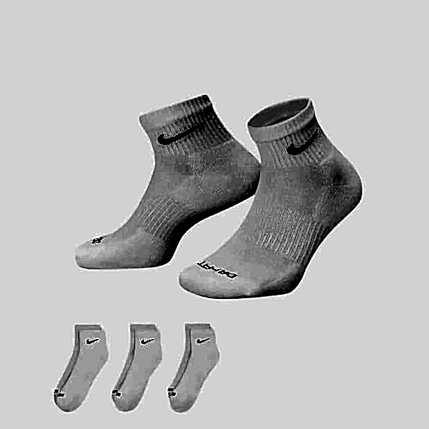 Nike Everyday Plus Yastıklı Antrenman Çorabı 3'lü