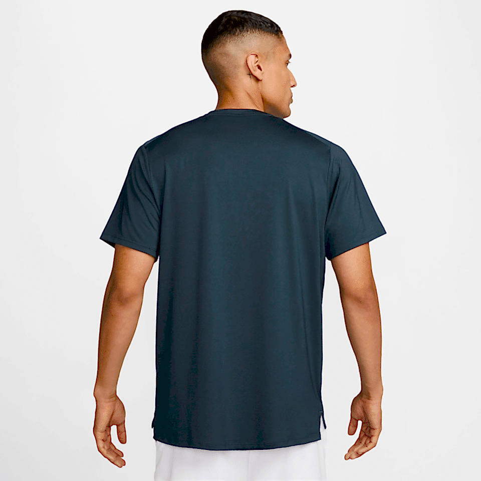 NikeCourt Dri-FIT Advantage Tenis T-Shirt - Lacivert